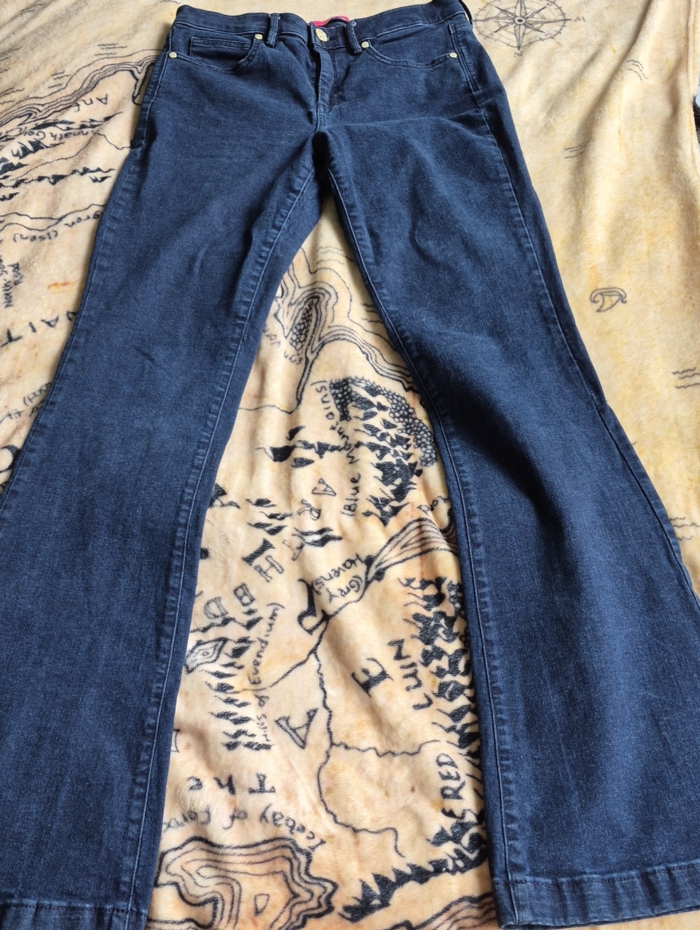 Lilly Pulitzer Size 10 Blue Bootcut Jeans